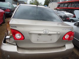 2005 TOYOTA COROLLA LE 4DR GOLD 1.8 AT Z19624